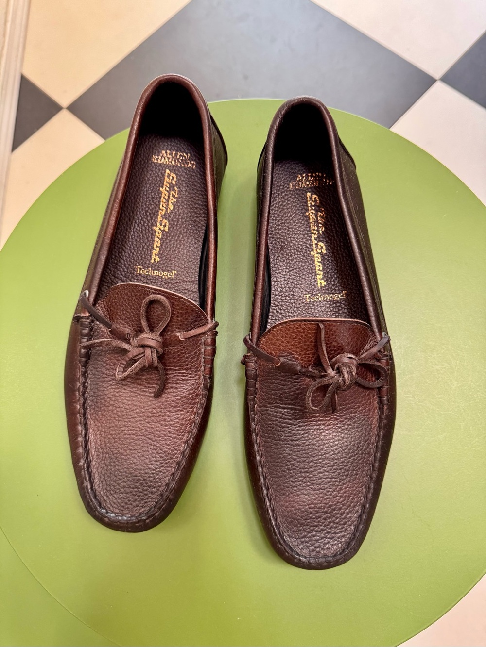 Allen Edmonds Men’s Brown Leather Driving Loafers
